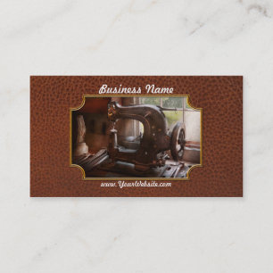 Sewing Machine - Leather - Saddle Sewer Business Card