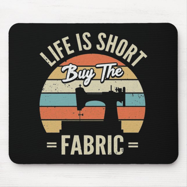 Sewing Machine Mouse Pad (Front)