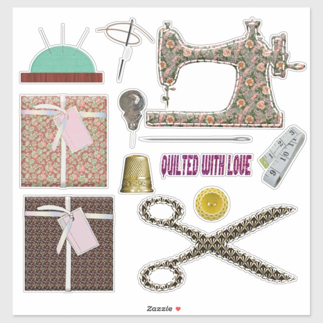 Sewing machine seamstress quilting sewing (Sheet)