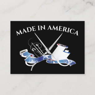 SEWING - Made in America Business Card