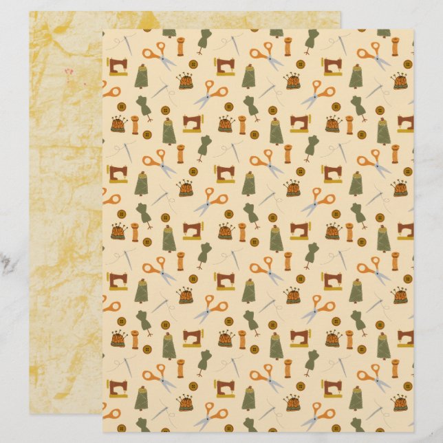 Sewing Notions Paper (Front/Back)