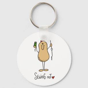 Sewing Nut T-shirts and Gifts Keychain
