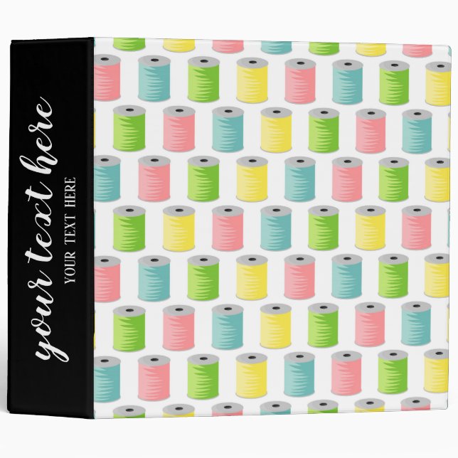 Sewing pattern binder (Front/Spine)