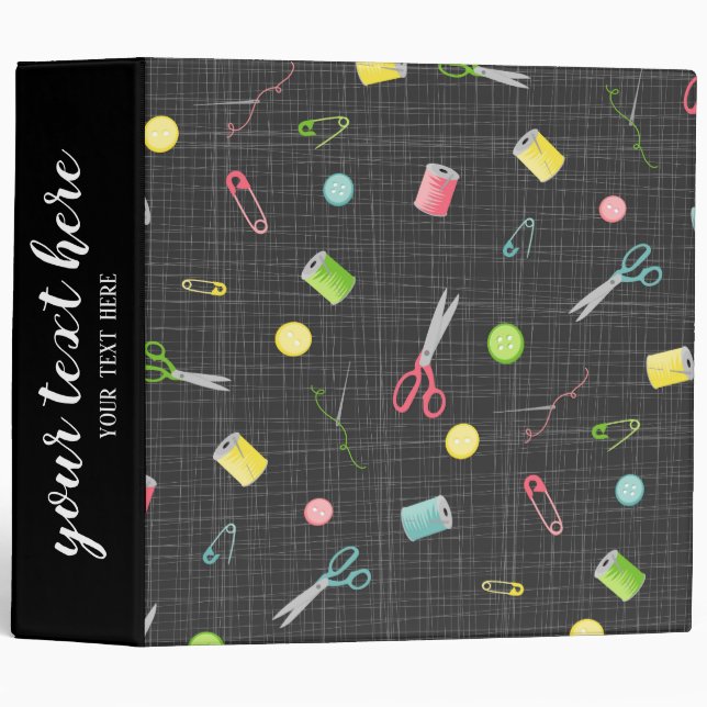 Sewing pattern binder (Front/Spine)