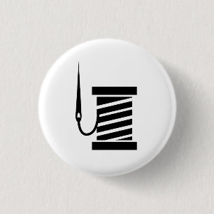 Sewing Pictogram Button
