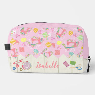 Sewing Pink Dopp Kit