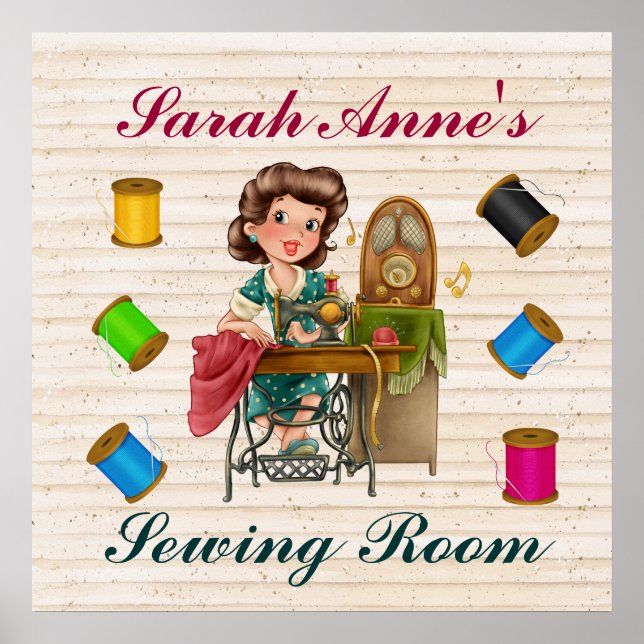 Sewing Poster - SRF (Front)