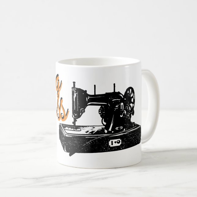 Sewing Princess Mug (Front Right)