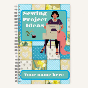 Sewing Projects Spiral Notebook