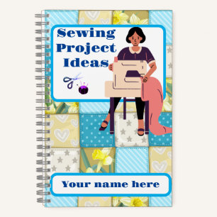 Sewing Projects Spiral Notebook
