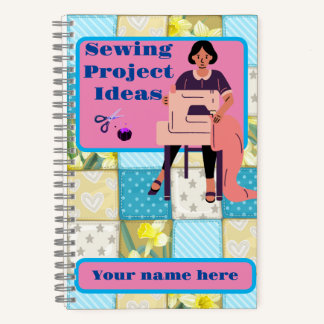 Sewing Projects Spiral Notebook
