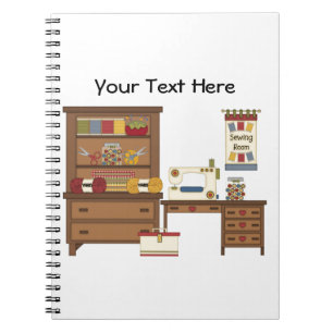 Sewing Room 1 (customizable) Notebook