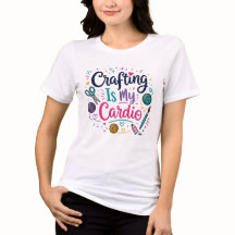 Sewing Scissors Yarn Quote Shirt