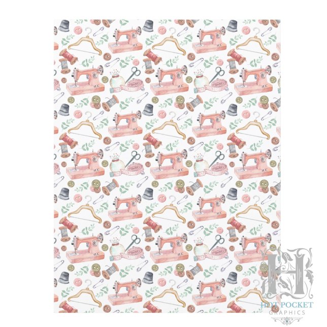 Sewing Scrapbook Paper (Creator Uploaded)
