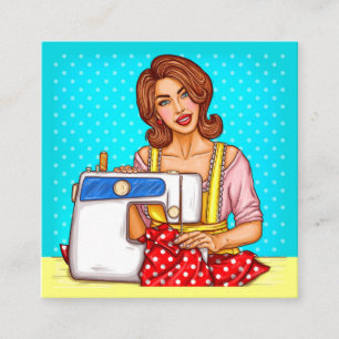 Sewing / Seamstress #2 Enclosure / Business Card