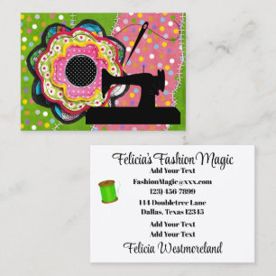 Sewing / Seamstress  Business Card