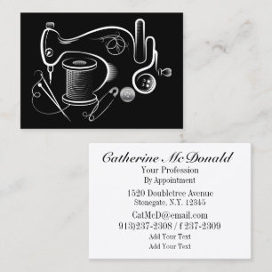 Sewing / Seamstress Card