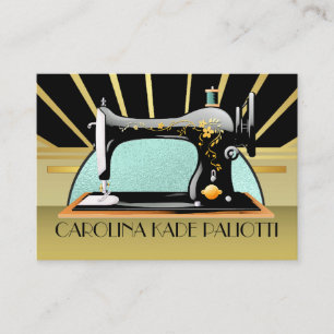 Sewing Seamstress Designer Business Card