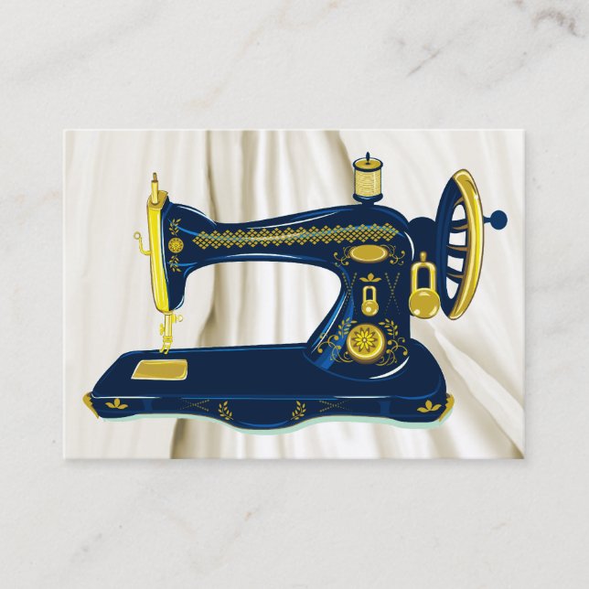 Sewing / Seamstress / Fashion - SRF Business Card (Front)
