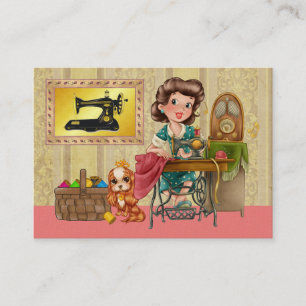 Sewing / Seamstress / Fashion - SRF Business Card