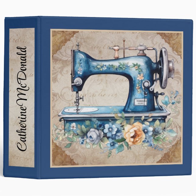 Sewing - Seamstress - See Back -  Binder (Front/Spine)