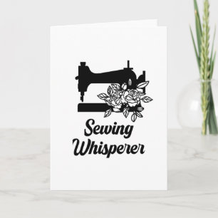 Sewing - Sewing Whisperer Card
