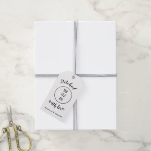 Sewing Shop + Logo / Handmade Crafts Gift Tags