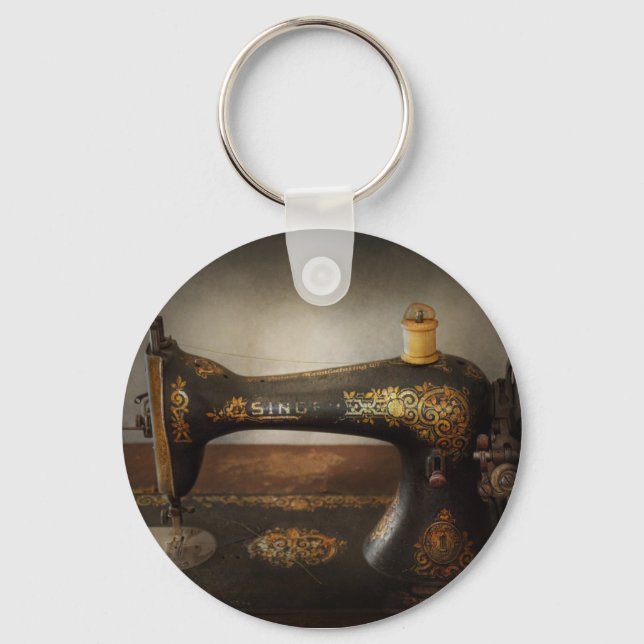 Sewing - Sing a song Keychain (Front)