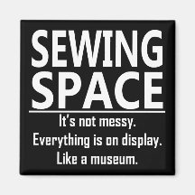 Sewing Space Magnet