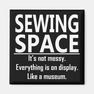 Sewing Space Magnet