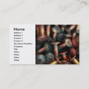 Sewing - Spools Business Card