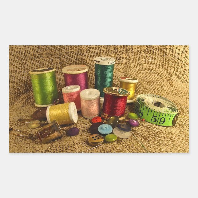 Sewing Supplies Sticker (Front)