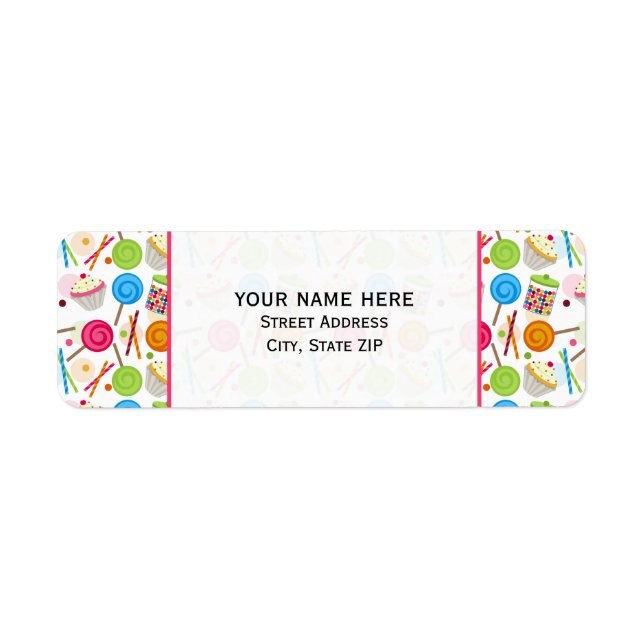 Sewing Themed Address Label (Front)