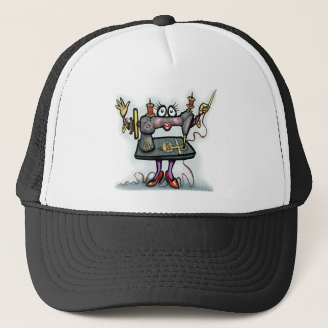 Sewing Trucker Hat (Front)