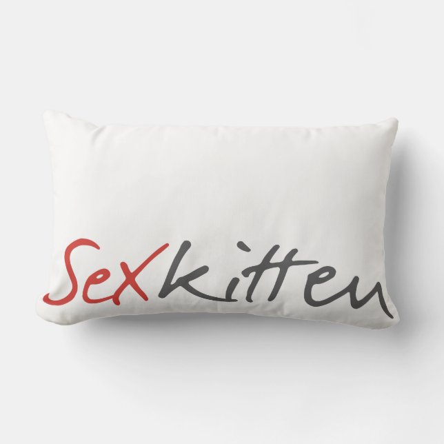 Sex Kitten Pillow (Front)