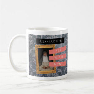 'Sex with Nuns' mug, Patterned Coffee Mug