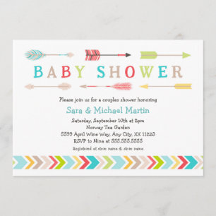 Sexe neutre des invitations des Baby showers triba