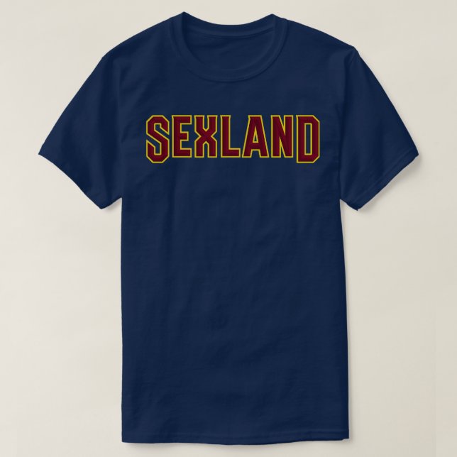 Sexland White T-Shirt (Design Front)