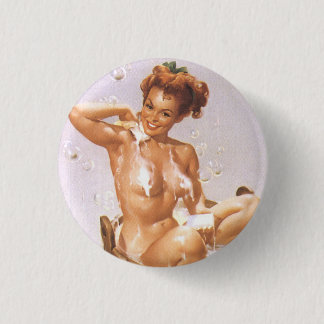 SEXY and BEAUTIFUL Pin Up Girl pinback button