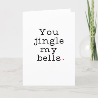 Sexy and funny Christmas card