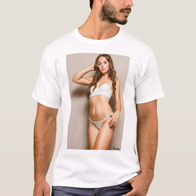 Sexy bikini pinup girl Tshirt (Devant)