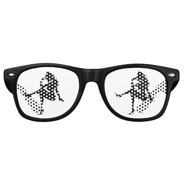 SEXY GIRL SILHOUETTE SUNGLASSES (Front)