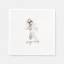 Sexy lady slogan with fashion girl