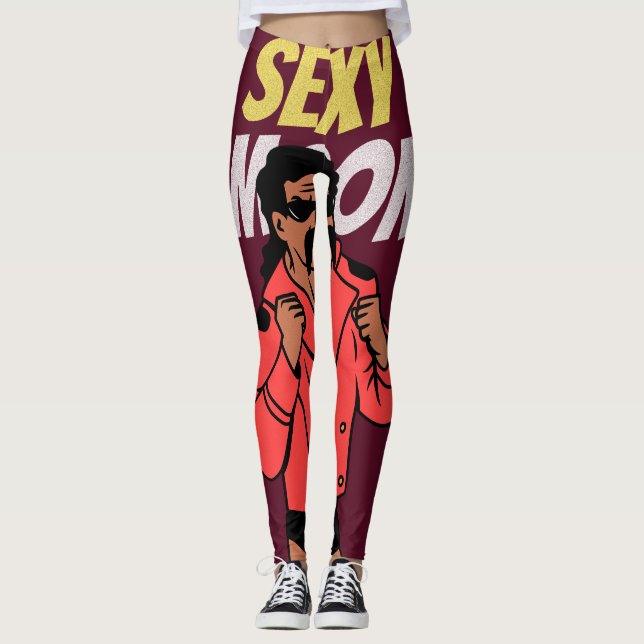 Sexy Moon  Leggings (Front)