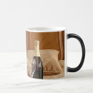 Sexy Pug in Lingerie with Presents and Wine Magic Mug