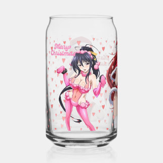 Sexy Santa Marry Cristmas Pink Heart Anime Diva