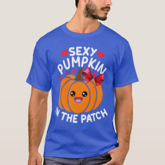 Sey Pumpkin Inhe Patch I Sey Pumpkin Halloween gif T-Shirt