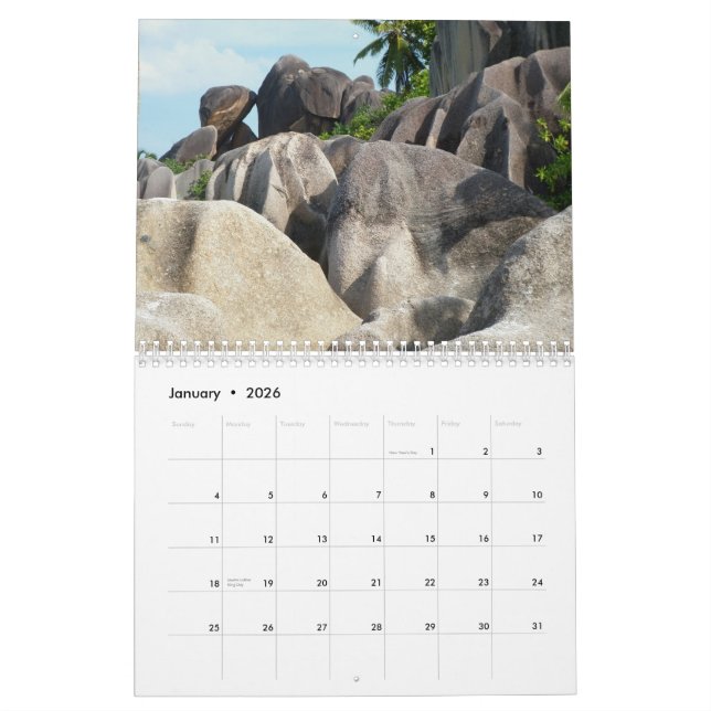 Seychelles...Another World Calendar (Jan 2026)