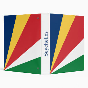 Seychelles Flag Binder