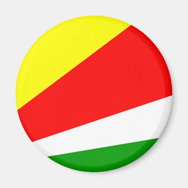 Seychelles Flag Magnet (Front)
